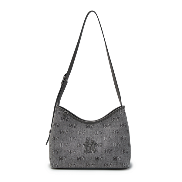 Túi Xách MLB - Classic Monogram Denim Embossed Bucket Bag NY - 3ABMMD16N-50CGL
