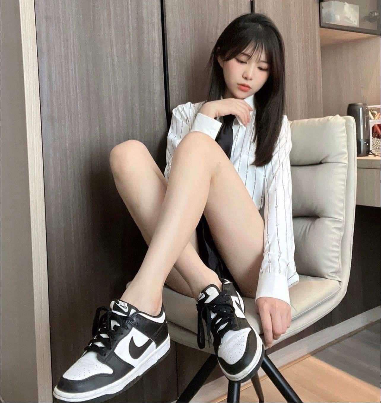  Giày Nike - Dunk Low Retro Panda HF5441-100 