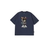  Áo thun Life Work [Unisex] - Duffle Bag Hipdog Applique Short Sleeve T-Shirt - LW252TS428 