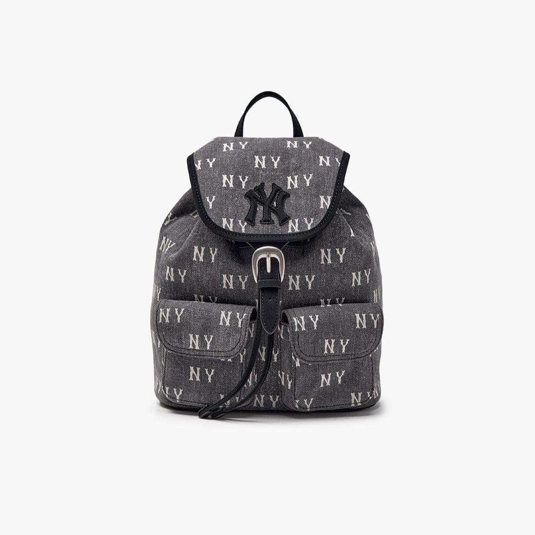  Balo MLB Classic Monogram Vintage Denim Backpack NY Yankees - 3ABKM065N-50CGS 