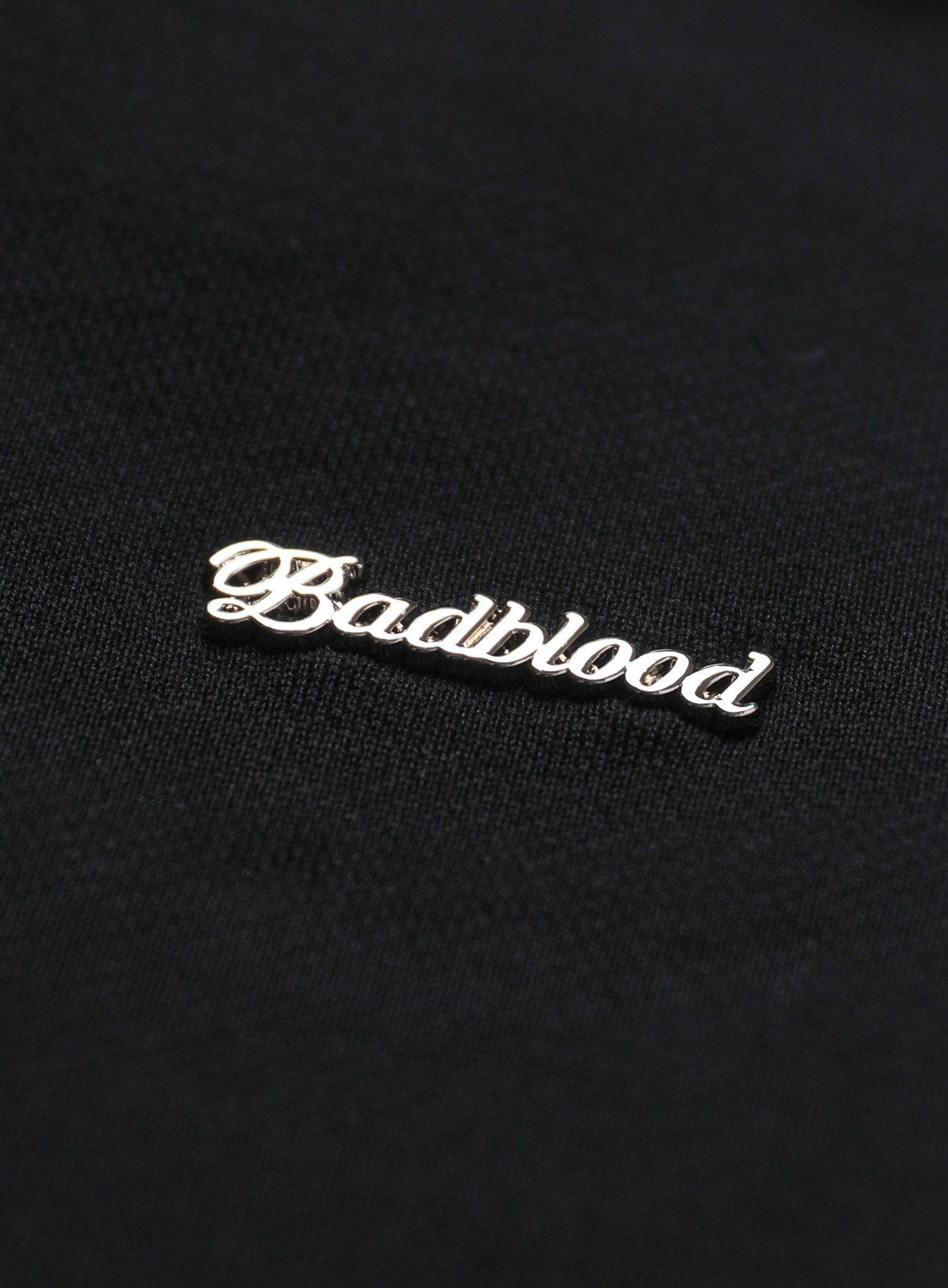  Áo Sweater [Unisex] Badblood -[w-sweatshirt22-003] Minimal Logo Heavyweight - Black 
