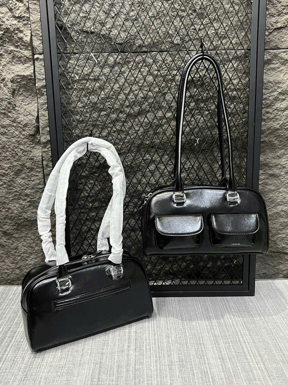  Túi Xách Stand Oil - Chubby Bag Black 