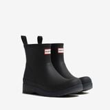  Giày Boots Hunter - Play Translucent Sole Short Rain Boots Black 