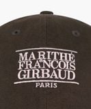  Nón Marithe & Francois Girbaud - Small Classic Logo Cap Brown 