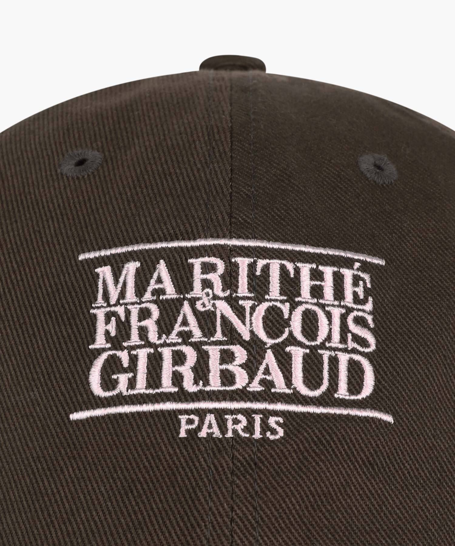  Nón Marithe & Francois Girbaud - Small Classic Logo Cap Brown 