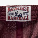  Nón MLB Basic Washed Unstructured Ball Cap LA Wine 3ACPVV14N-07WID 