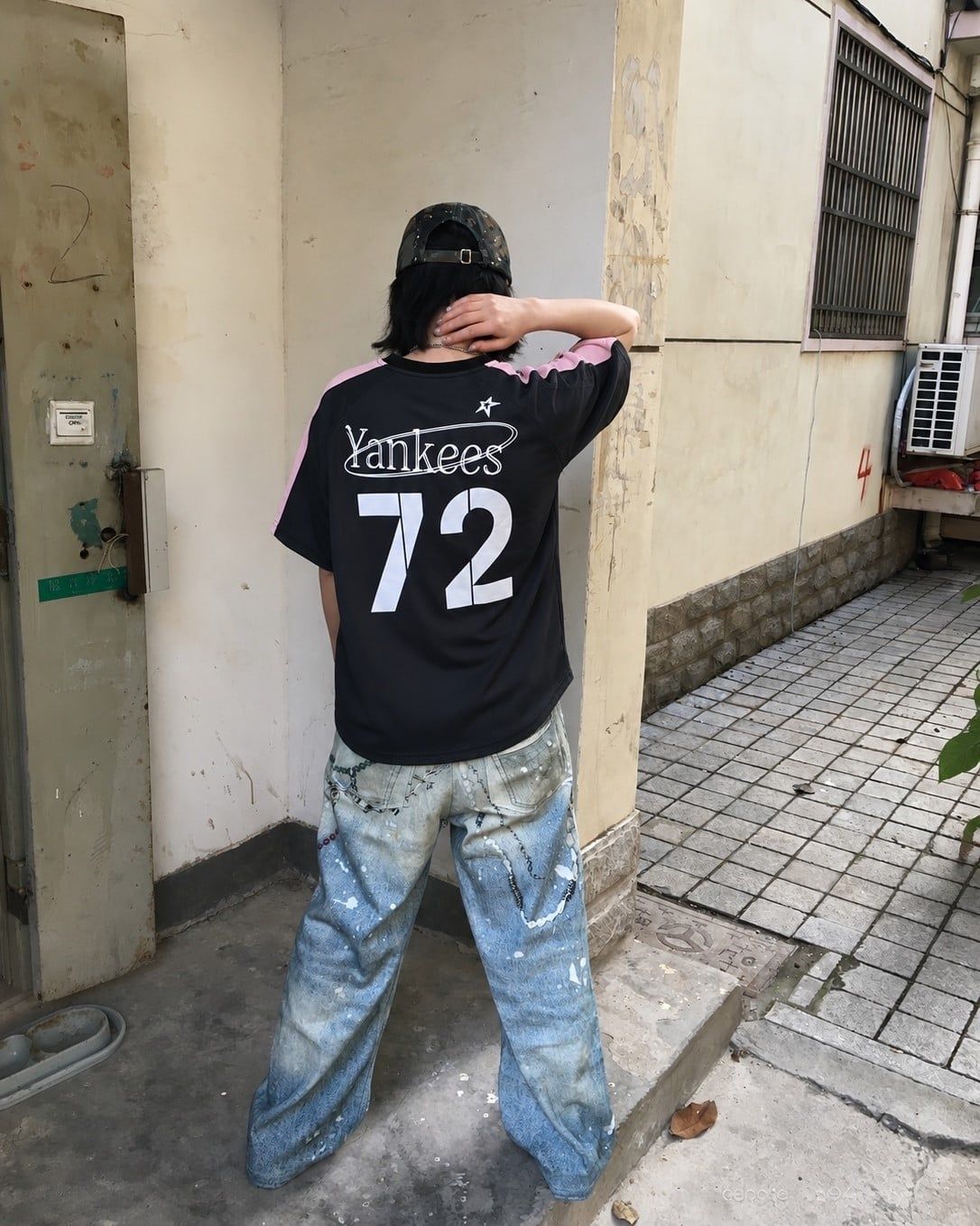  Áo Thun New Era - [Unisex] Yankees 72 Black - 17778449 