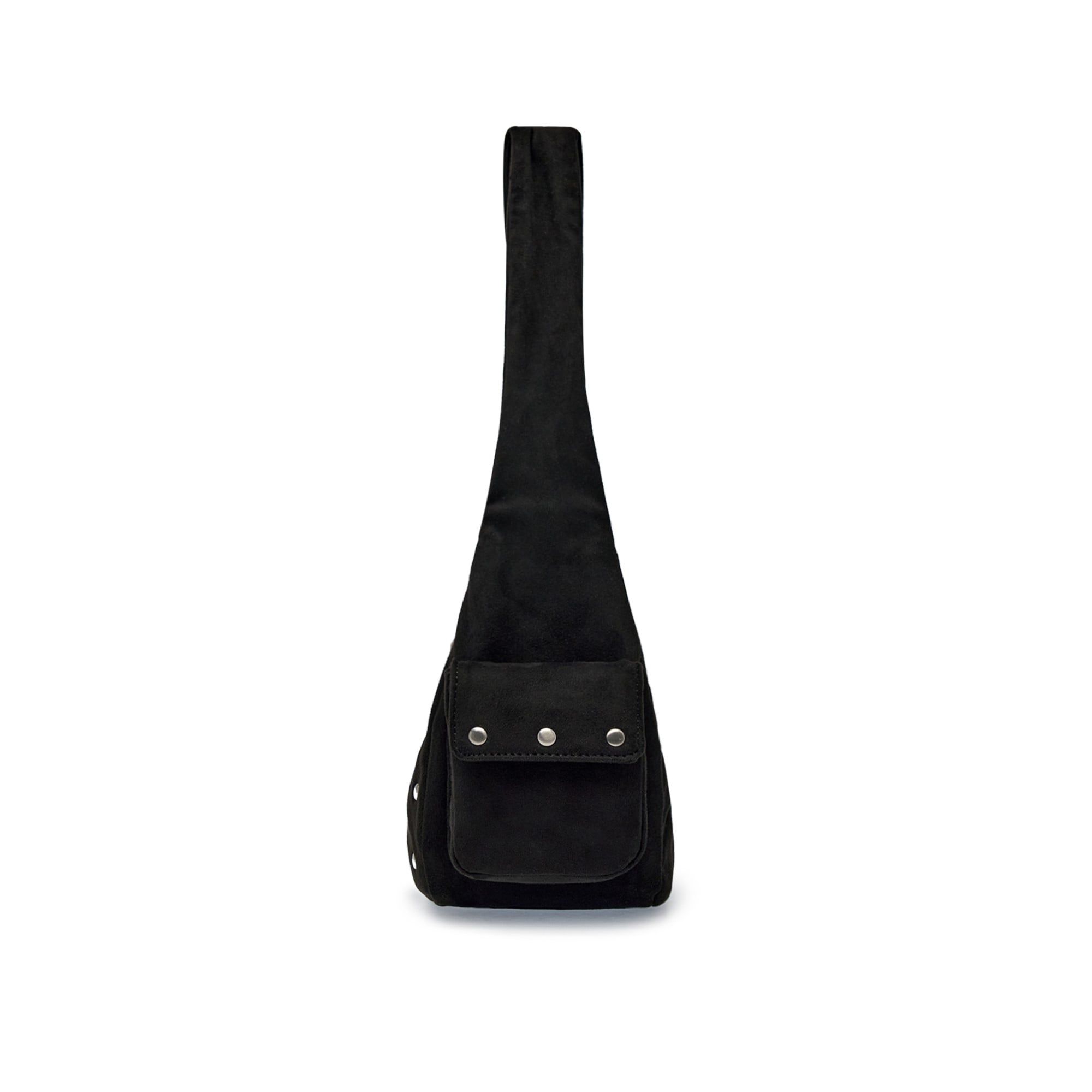  Túi Xách MLB Korea - Vintage Street Studded Hobo Bag NY - 3ABQVB26N-50BKS 
