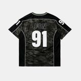  Áo Thun [Unisex] Badblood - [w-tee25-070] FON V-Neck Jersey Short Sleeve Green Camo 