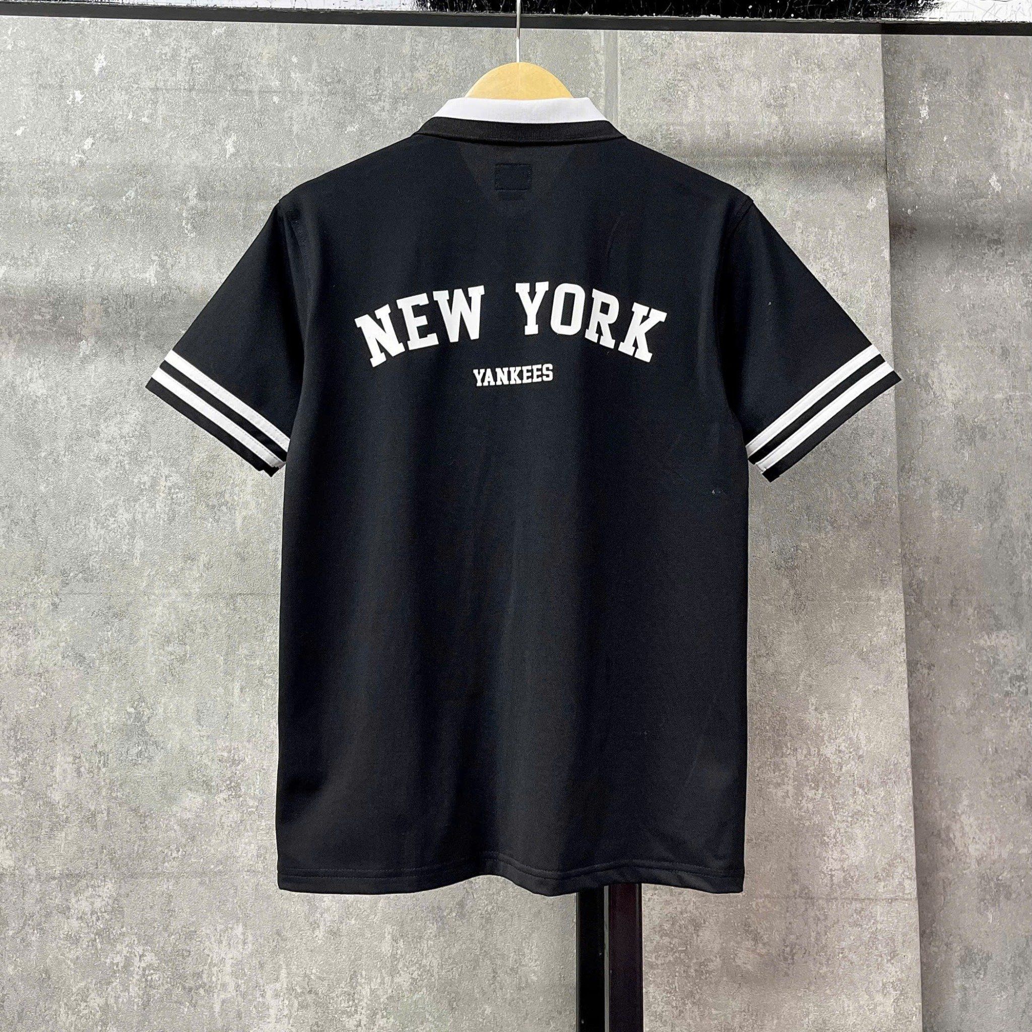  Áo Thun Polo New Era - [Unisex] NY Yankees Basic Arm Line Black 
