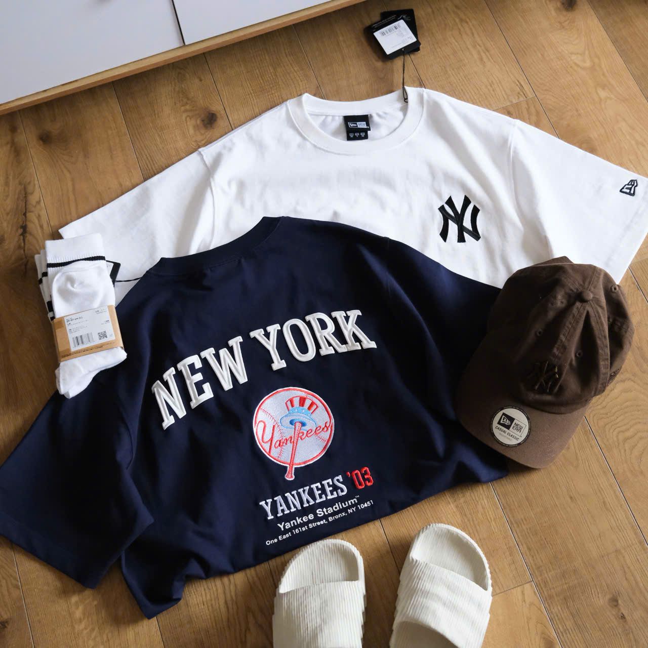  Áo Thun New Era - [Unisex] NY Yankees Stadium '03 