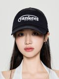  Nón MLB Korea - [Unisex] Jelly Unstructured Ball Cap NY Yankees - 3ACPV315N-50BKS 