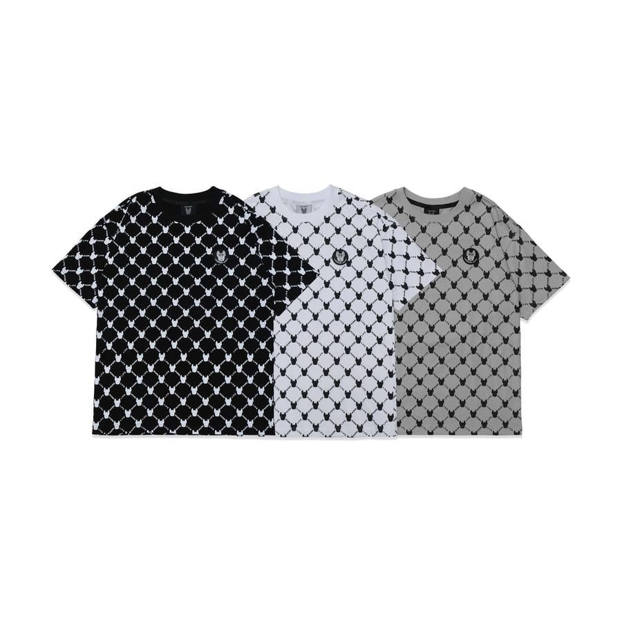  Áo thun Life Work [Unisex] - Monogram Pattern T-Shirt - LW222TS101 