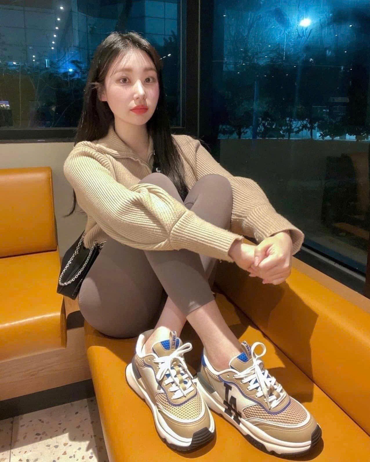  Giày MLB Chunky Runner LA Dodgers Beige - 3ASHRJ13N-07BGS 