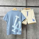  Áo Thun New Era - [Unisex] La Big Back Mono Logo Blue - 12354884 