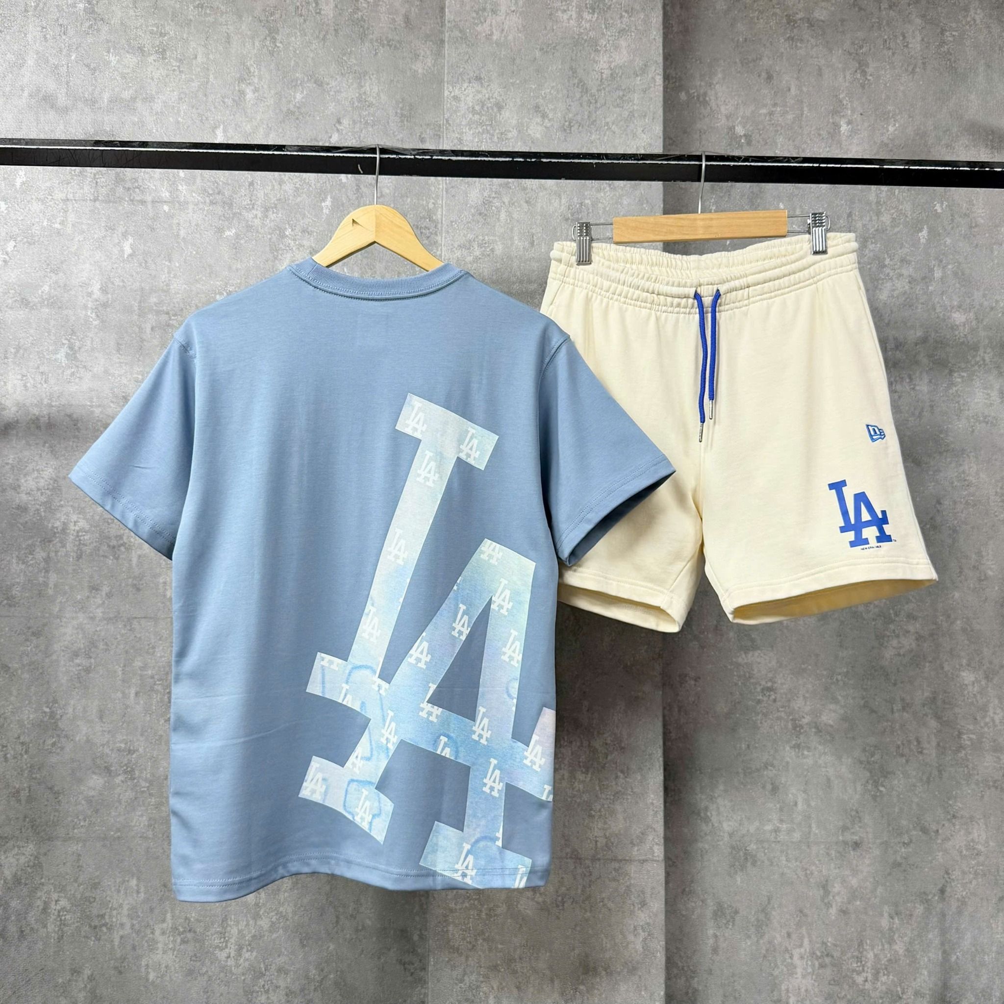  Áo Thun New Era - [Unisex] La Big Back Mono Logo Blue - 12354884 