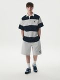  Áo Polo WHOAU [Unisex] -Steve Colorblock Collar T-Shirt - WHHAG2421U 