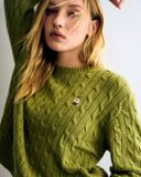  Áo Sweater Whoau [Nữ] - Steve Cable R-neck Pullover - WHKAG4921F 