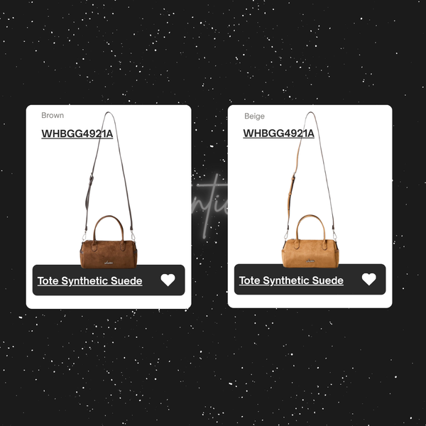 Túi Tote Whoau - Synthetic Suede Tote Bag - WHBGG4921A