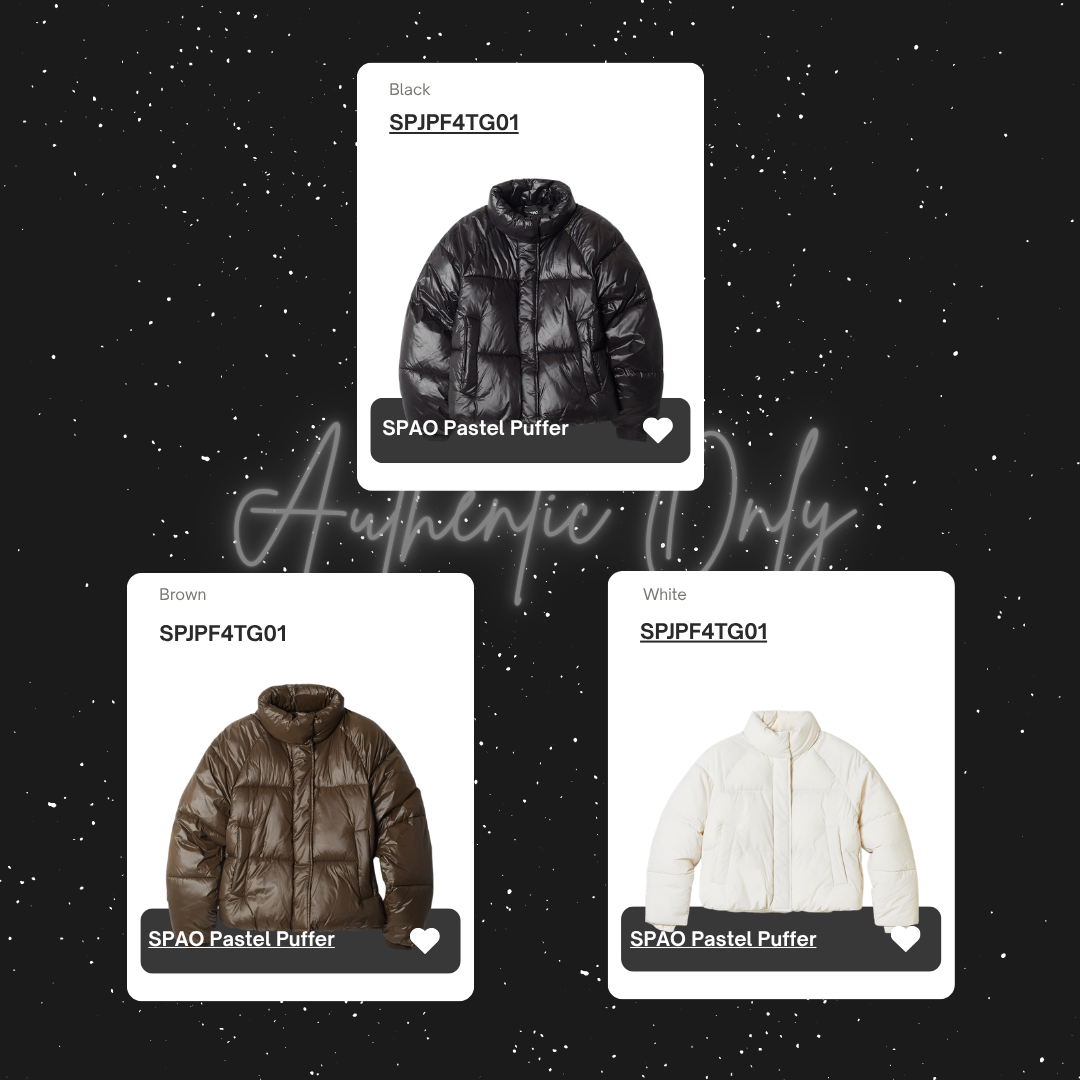  Áo Khoác Phao SPAO - Pastel Puffer - SPJPF4TG01 
