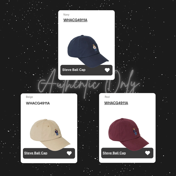  Nón Whoau - [Unisex] Steve Ball Cap - WHACG4911A 