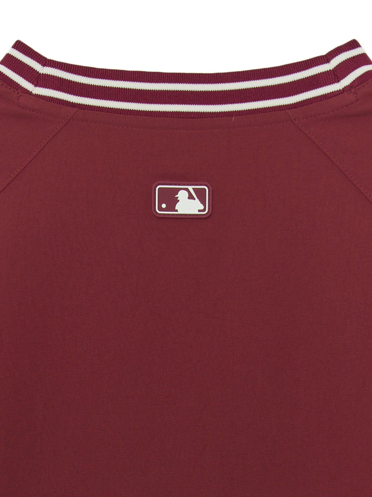  Áo Sweater MLB Korea - Varsity Sportive Curlsive Woven Boston Red Sox - 3AMTV1254-43WIS 