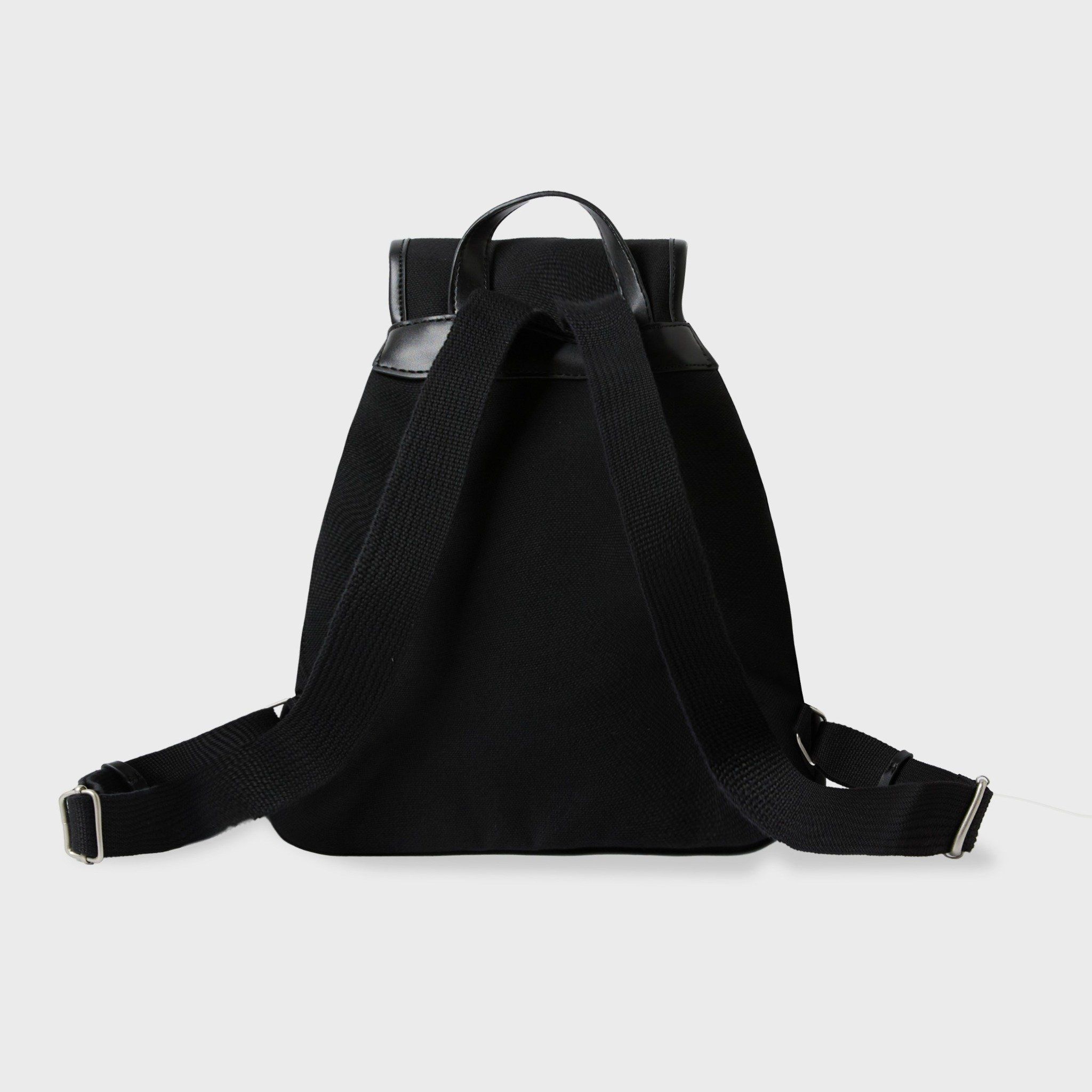  Balo Whoau Korea - Canvas Pocket Backpack - WHBGF3851A 