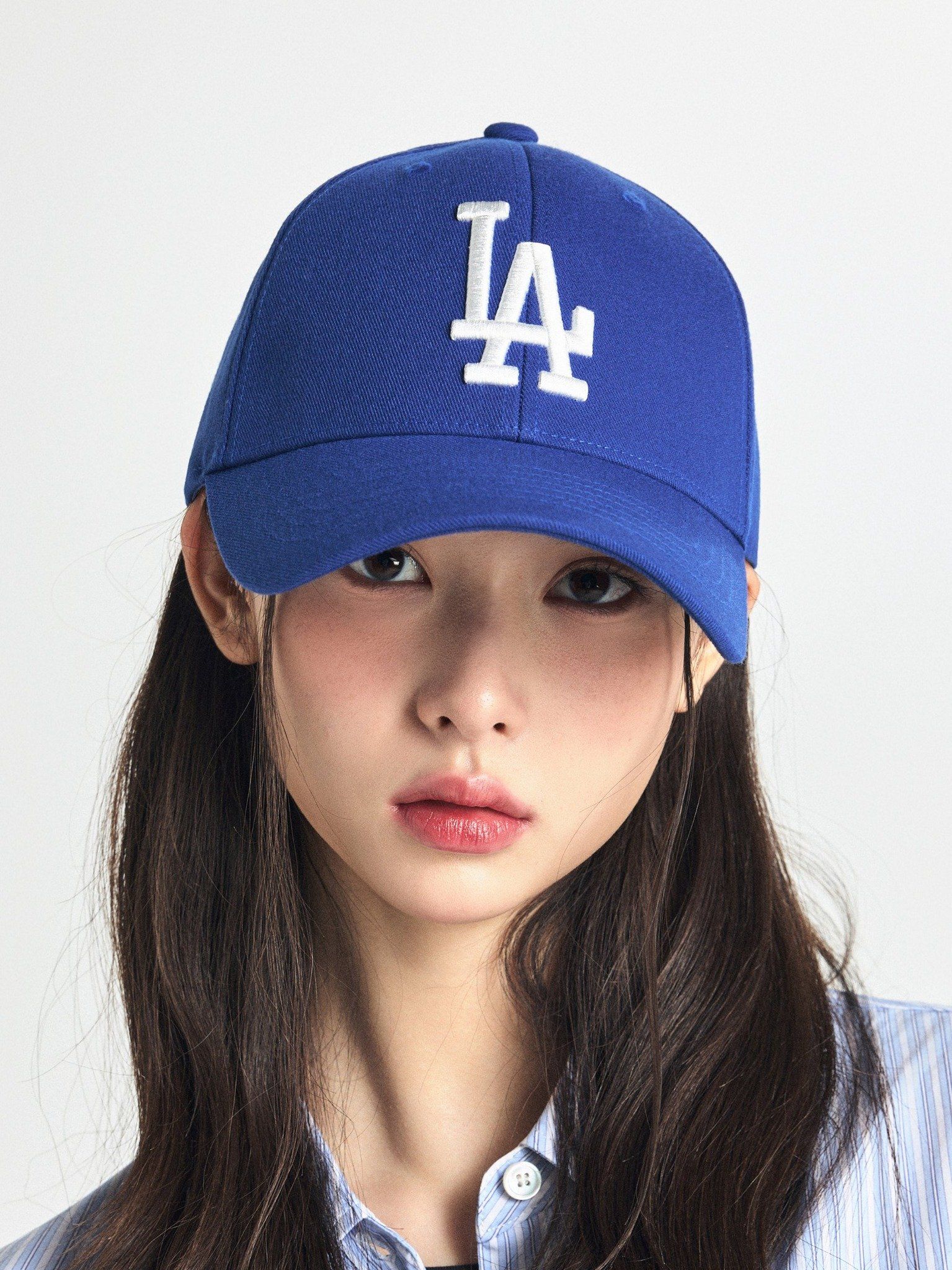  Nón MLB Korea - [Unisex] New Fit Structure Ball Cap LA Dodgers - 3ACP0802N-07BLD 