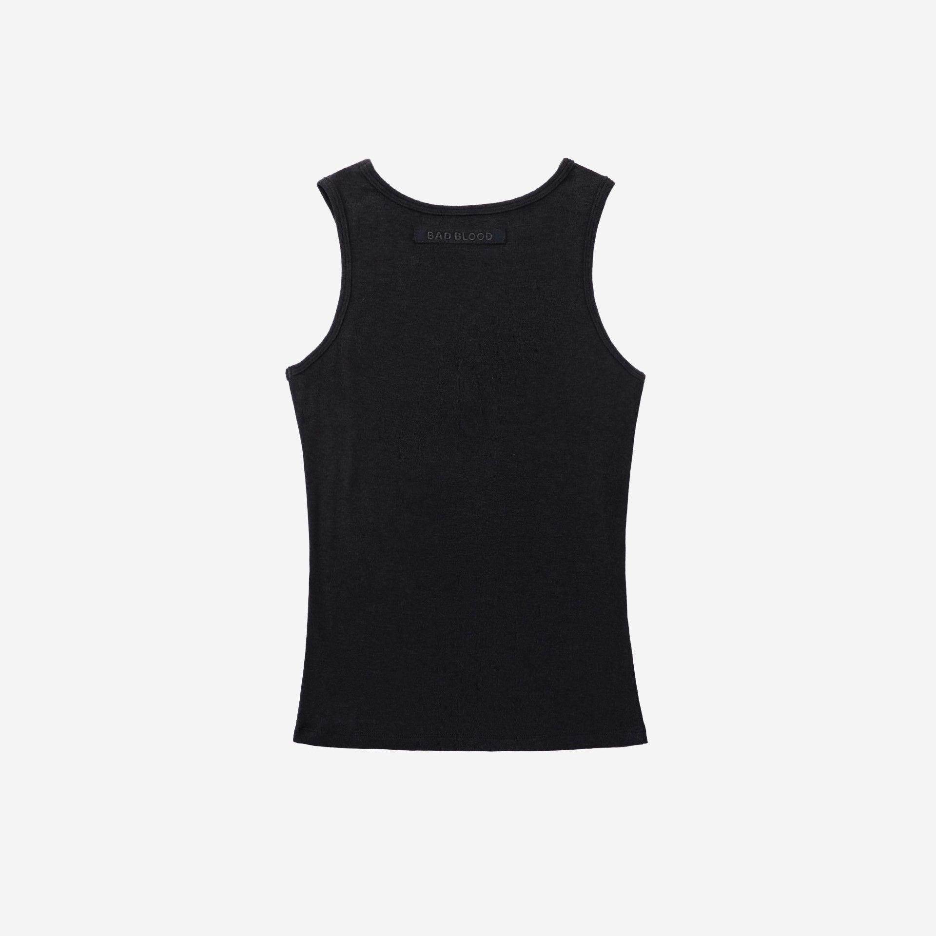  Áo Tanktop [Unisex] Badblood - [w-tnk24-063] Beyond Soft Tank 2 Black 