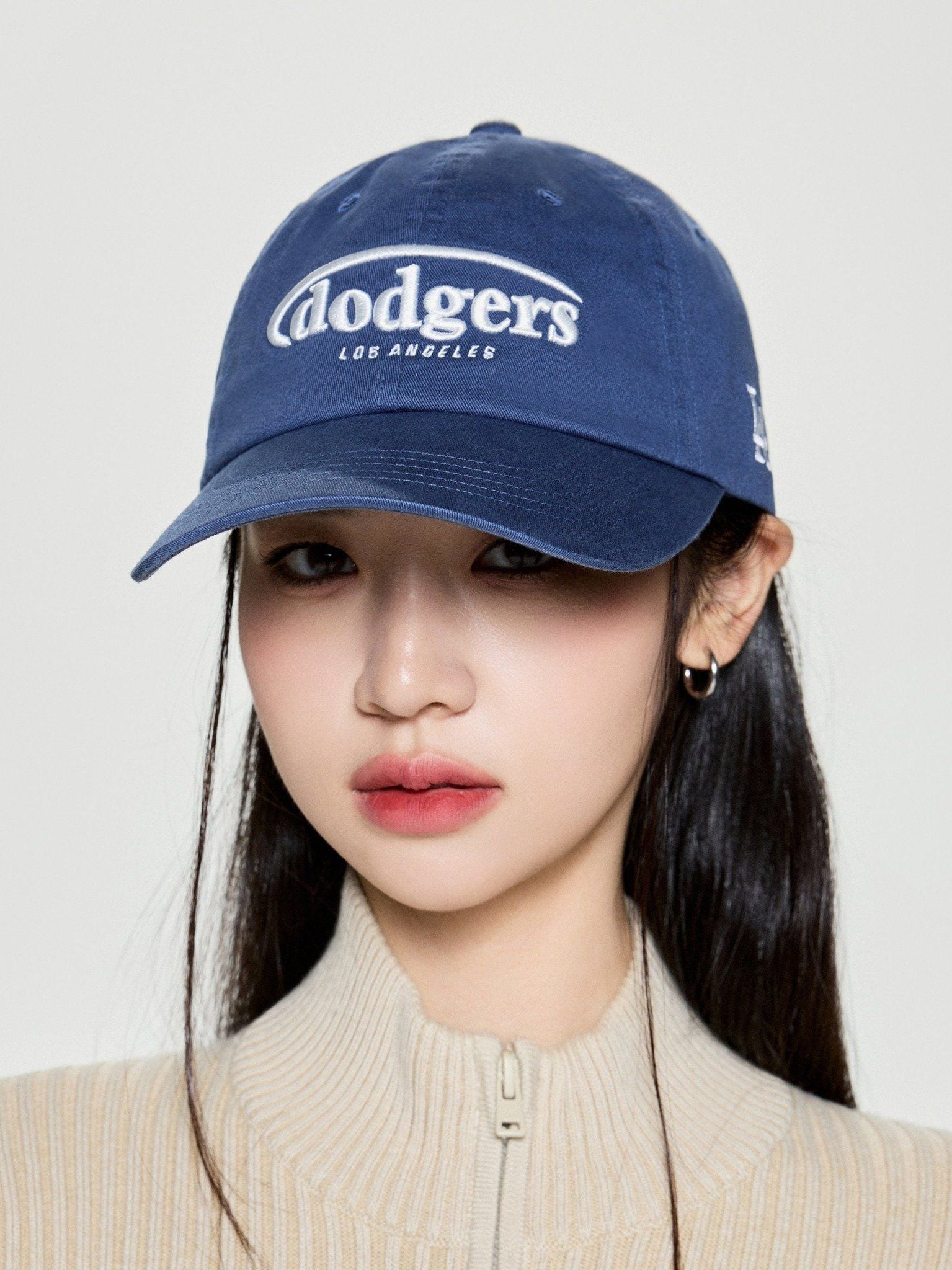  Nón MLB Korea - [Unisex] Jelly Unstructured Ball Cap LA Dodgers - 3ACPV315N-07NYL 