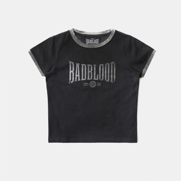 【BADBLOOD】COSMO REFLECTIVE RINGER T-SHIRTS 3色 半袖 ◇25SS BADBLOOD Cosmo Reflective Ringer T-Shirt/3色