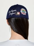  Nón MLB Korea - [Unisex] Signature Patch Structure Ball Cap New York Yankees - 3ACPBB25N-07NYS 