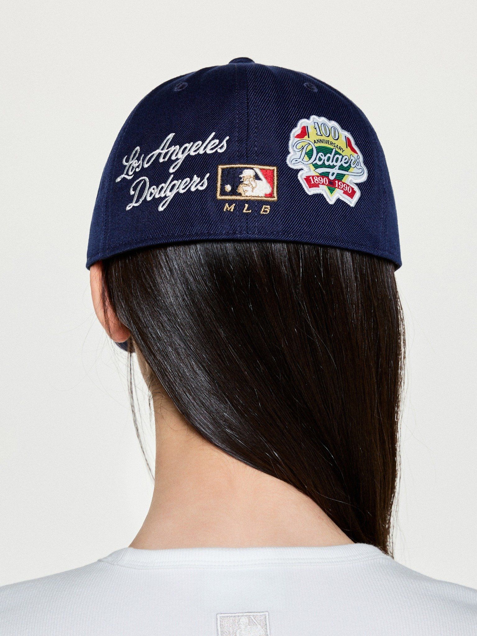  Nón MLB Korea - [Unisex] Signature Patch Structure Ball Cap New York Yankees - 3ACPBB25N-07NYS 