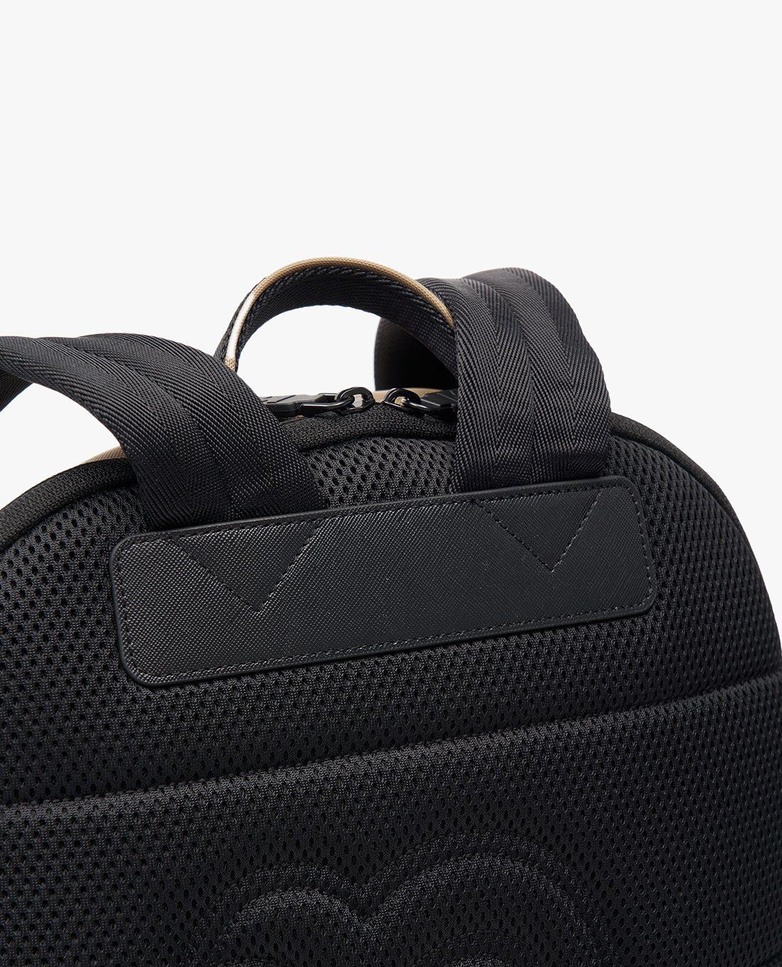  Balo MLB Korea - Rectangular Varsity Nylon Backpack - 3ABKM024N-43BGD 