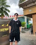  Áo Polo New Era - [Unisex] NY Yankees Jersey Stripe Black - 18978563 