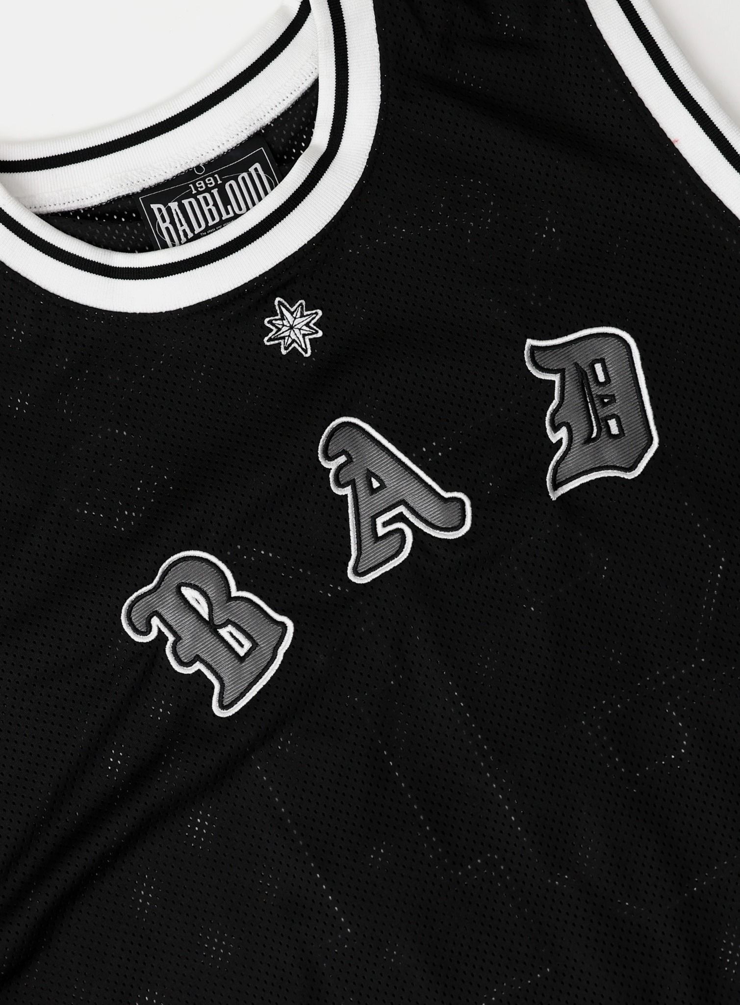  Áo Ba Lỗ [Unisex] Badblood - [w-tnk25-042] Workshop Net Rugby Tank - Black 