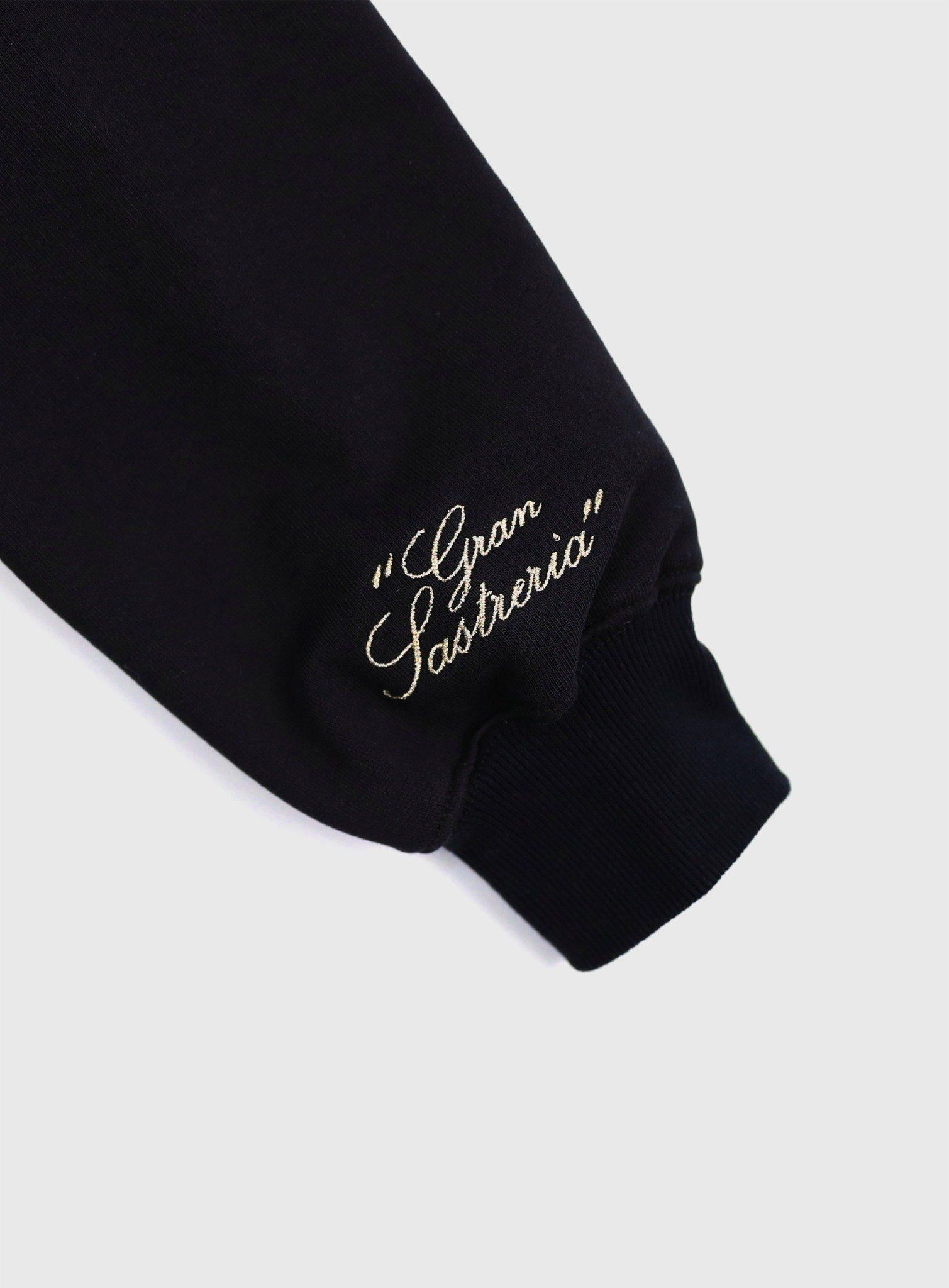  Áo Khoác [Unisex] Badblood - [w-hde24-063] Royal Classic Hooded ZipUp Black 