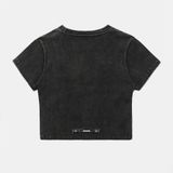  Áo Thun [Nữ] Badblood - [w-tee25-042] Squad 1/2 Muscle Tee Black 