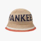  Nón Bucket Dệt Len MLB Knitted Crochet - 3AHTK014N-50BGL 