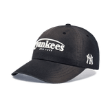  Nón MLB Korea - [Unisex] Vintage Washed Curve Logo Unstructured Ball Boston - 3ACPV076N-43CGS 