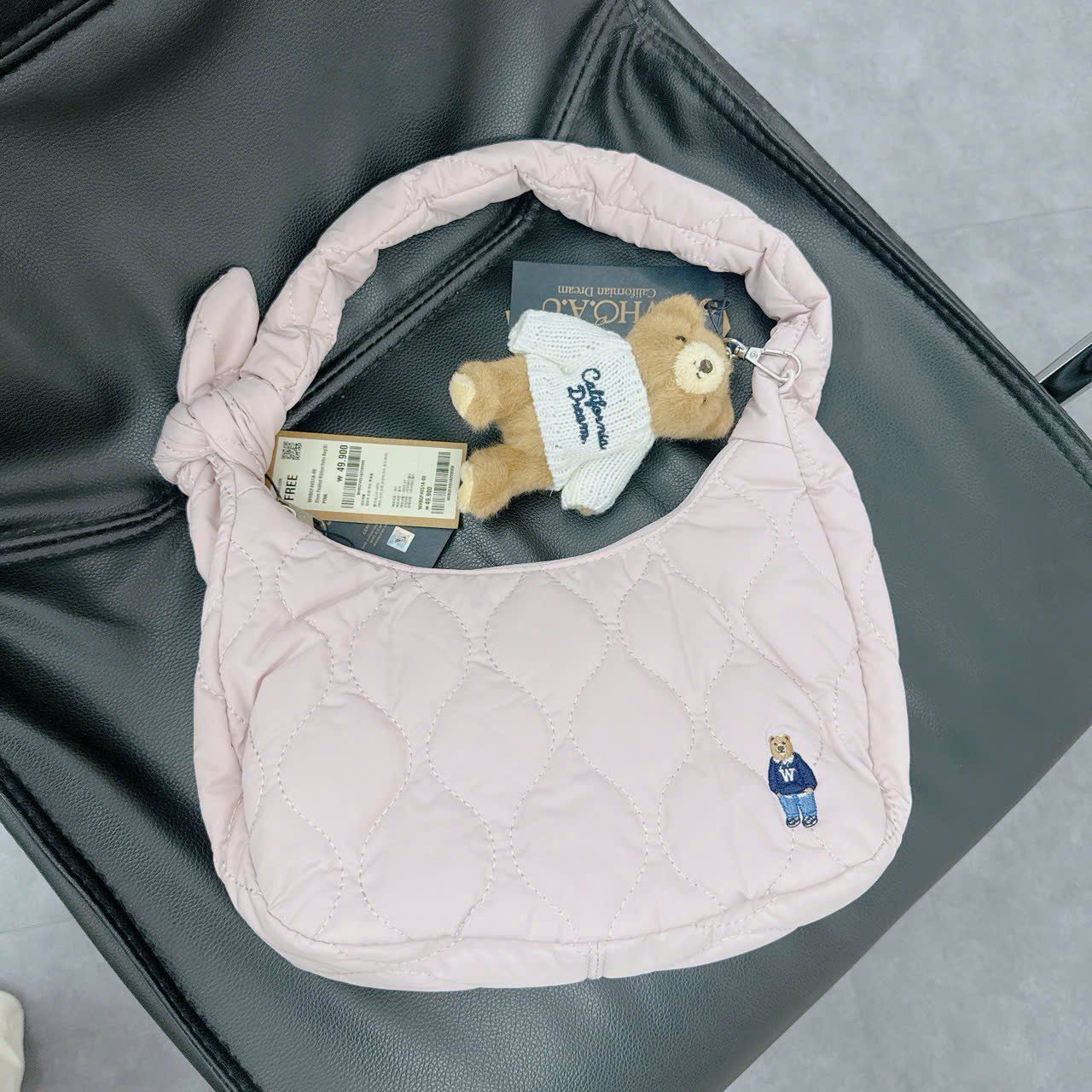  Túi Whoau - Steve Padded Ribbon Hobo Bag 