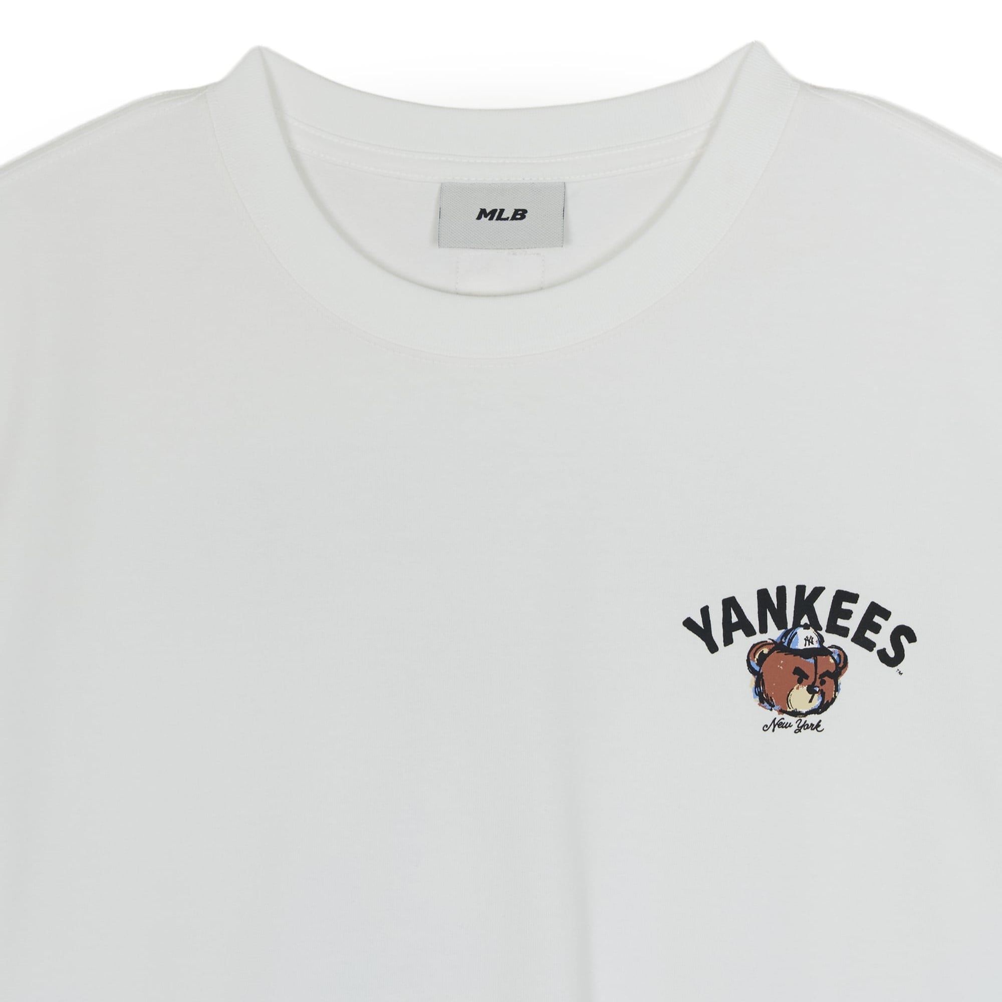  Áo thun MLB - [Unisex] NY Yankees Oversized Mega Bear Back Graphic - 3ATSE0263-50WHS 