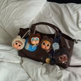  Túi Xách FindKapoor Korea - Market Bag 37 Dark Brown 