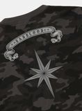  Áo Thun [Unisex] Badblood - [w-tee25-094] Cosmo Reflective Ringer T-Shirt Black Camo 
