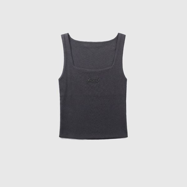 Áo Tanktop [Nữ] Badblood - [w-tnk24-075] Beyond Soft Square Neck Tank Charcoal