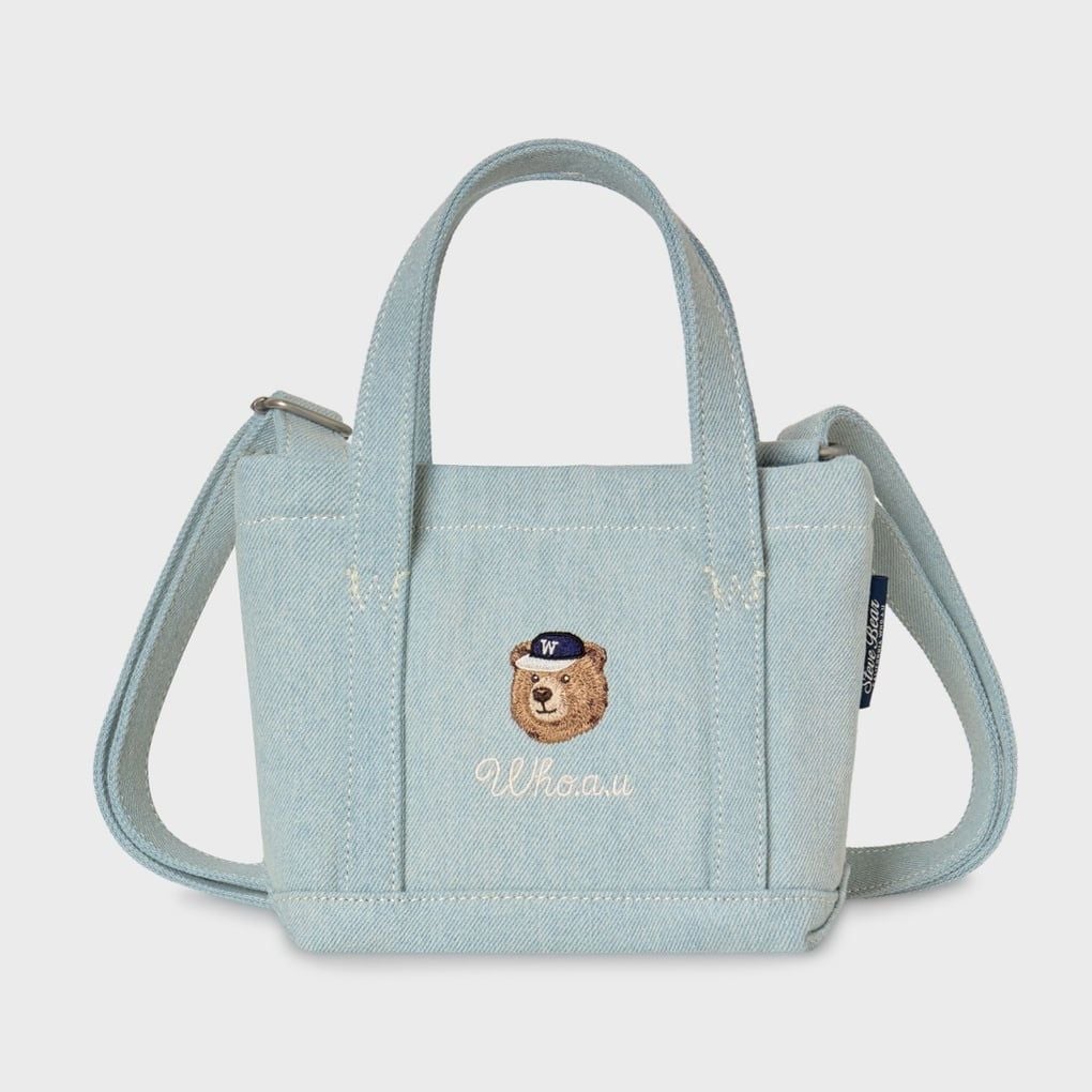  Túi Xách Whoau - Steve Denim Mini Tote Bag - WHBGG2323A 