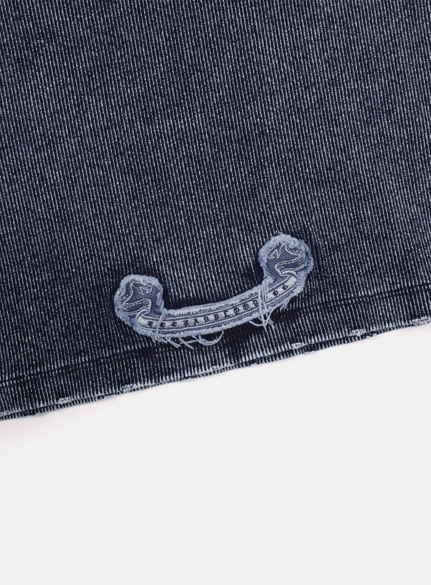  Áo Thun [Unisex] Badblood - [w-tee25-010] Rusty Denim V-Neck T-Shirt Blue 