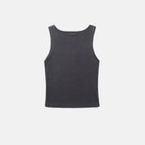  Áo Tanktop [Nữ] Badblood - [w-tnk24-075] Beyond Soft Square Neck Tank Charcoal 