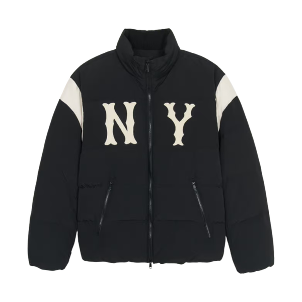 Áo Khoác Phao MLB Varsity Shoulder Weight Short Padding NY Yankees - 3ADJV1146-50BKS