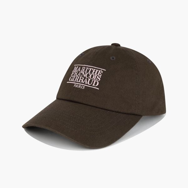 Nón Marithe & Francois Girbaud - Small Classic Logo Cap Brown